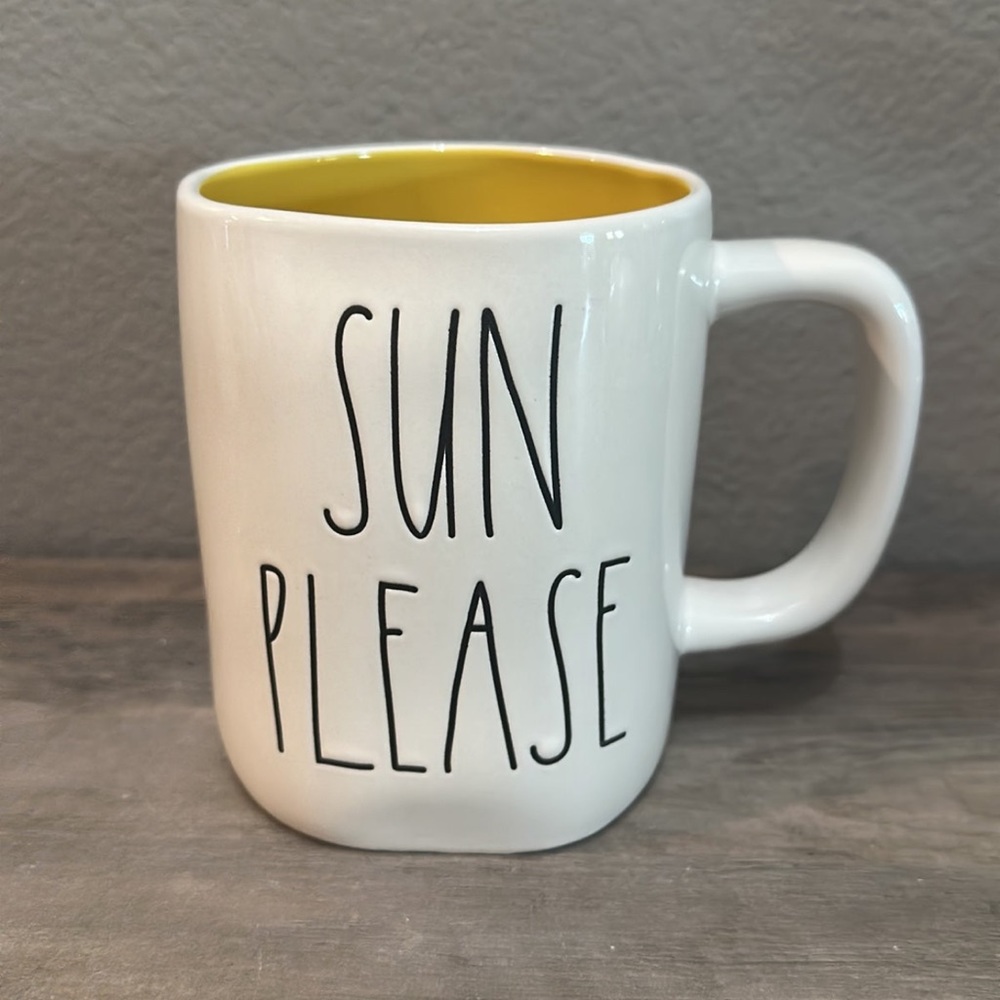 Rae Dunn Sun Please Mug